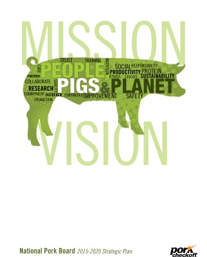 Pork Checkoff Strategic Plan